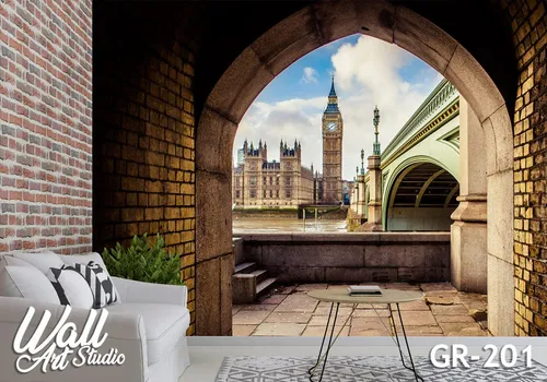 Foto tapeta Big Ben i svod - Fototapete za zid - Gradovi