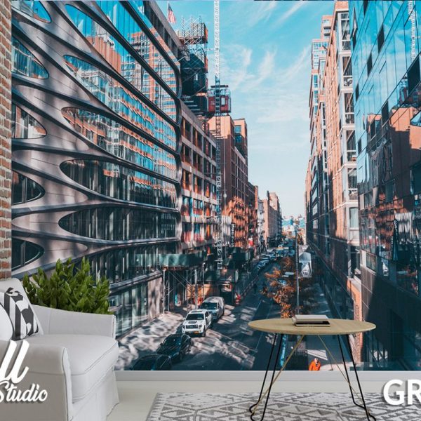 Foto tapeta gradska ulica 1 - Fototapete za zid - Gradovi
