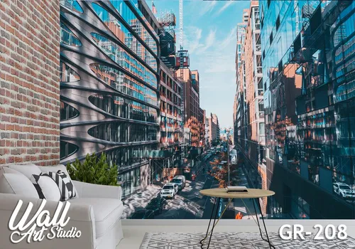 Foto tapeta gradska ulica 1 - Fototapete za zid - Gradovi
