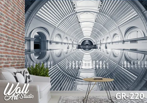 Foto tapeta tunel - Fototapete za zid - Gradovi