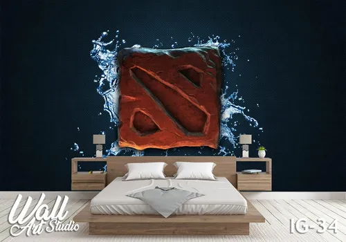 Foto tapeta Dota logo - Tapete za zid Igrice