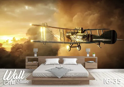 Foto tapeta avion - Tapete za zid Igrice