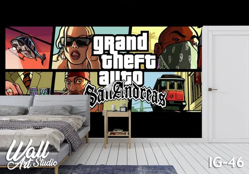 Foto tapeta GTA San Andreas - Tapete za zid Igrice