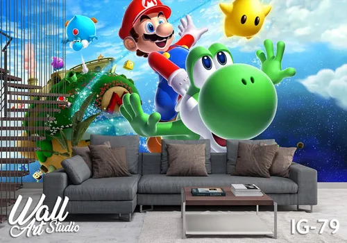 Foto tapeta Super Mario - Tapete za zid Igrice