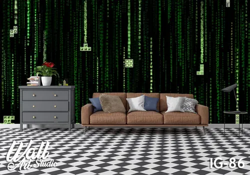 Foto tapeta cyber tetris - Tapete za zid Igrice
