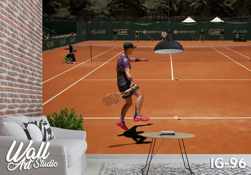 Foto tapeta tenis - Tapete za zid Igrice