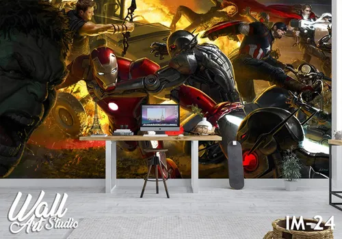 Foto tapeta Avangers vs Ultron - Tapete za zid Marvel