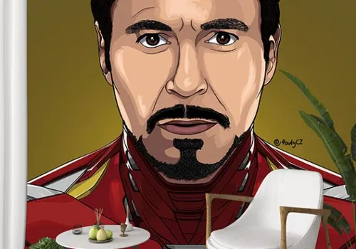 Foto tapeta Iron man 34 - Tapete za zid Marvel