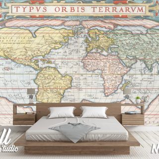 Foto tapeta latinska mapa sveta 70 - Tapete za zid Mape sveta
