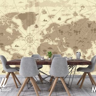 Foto tapeta mapa sveta 69 - Tapete za zid Mape sveta