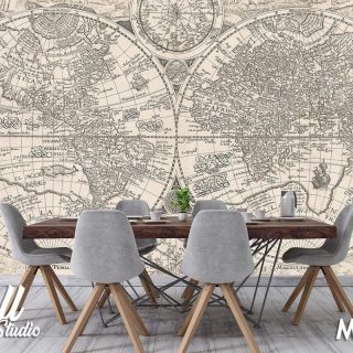 Foto tapeta mapa sveta 68 - Tapete za zid Mape sveta