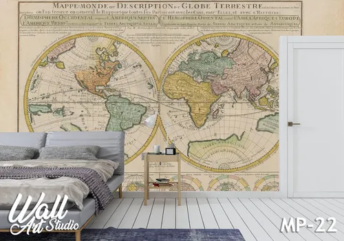 Foto tapeta mapa sveta 65 - Tapete za zid Mape sveta