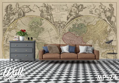Foto tapeta mapa sveta 62 - Tapete za zid Mape sveta