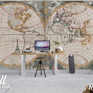Foto tapeta mapa sveta 59 - Tapete za zid Mape sveta