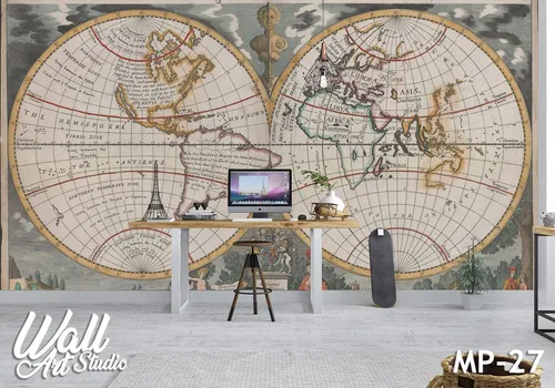 Foto tapeta mapa sveta 59 - Tapete za zid Mape sveta