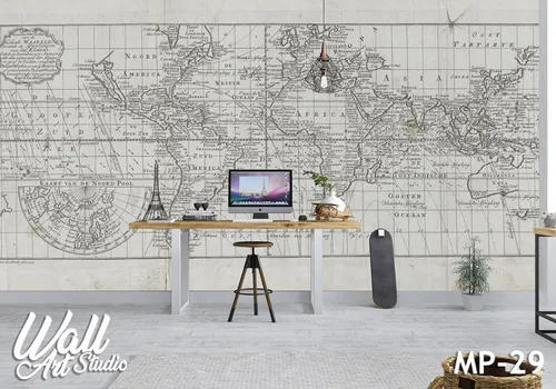 Foto tapeta mapa sveta 57 - Tapete za zid Mape sveta
