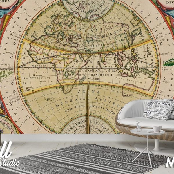 Foto tapeta mapa sveta 38 - Tapete za zid Mape sveta