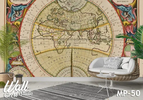 Foto tapeta mapa sveta 38 - Tapete za zid Mape sveta