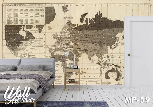 Foto tapeta mapa sveta 29 - Tapete za zid Mape sveta