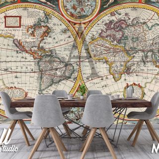 Foto tapeta mapa sveta 28 - Tapete za zid Mape sveta