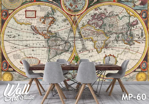 Foto tapeta mapa sveta 28 - Tapete za zid Mape sveta