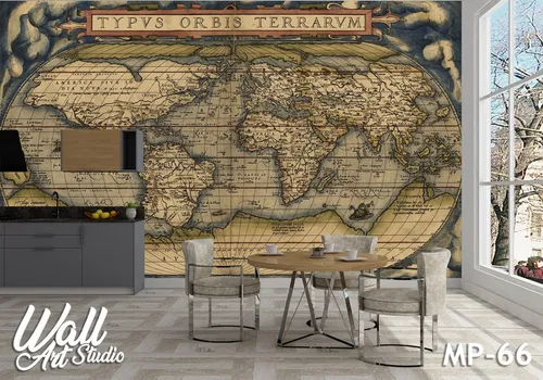 Foto tapeta mapa sveta 22 - Tapete za zid Mape sveta