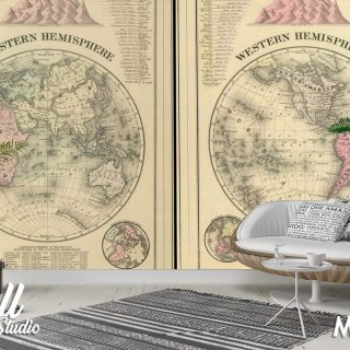 Foto tapeta mapa sveta 20 - Tapete za zid Mape sveta