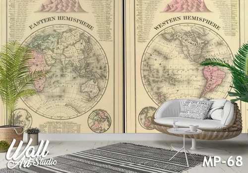Foto tapeta mapa sveta 20 - Tapete za zid Mape sveta