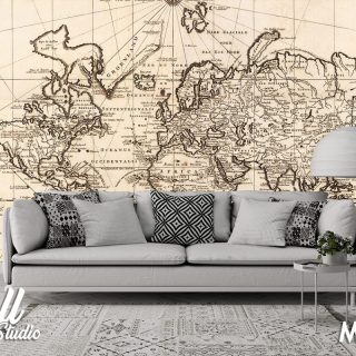 Foto tapeta mapa sveta 19 - Tapete za zid Mape sveta