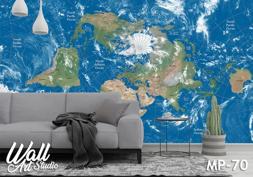 Foto tapeta mapa sveta 18 - Tapete za zid Mape sveta