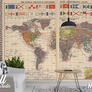 Foto tapeta mapa sveta 12 - Tapete za zid Mape sveta