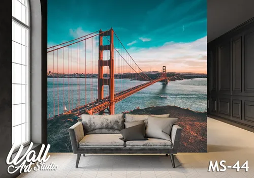 Foto tapeta San Francisko most - Tapete za zid Mostovi