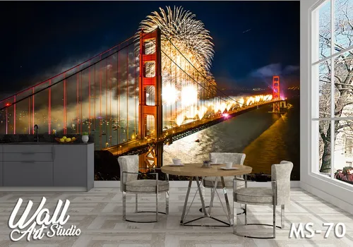 Foto tapeta Golden Gate most 1 - Tapete za zid Mostovi