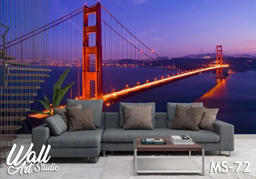 Foto tapeta Golden Gate most - Tapete za zid Mostovi