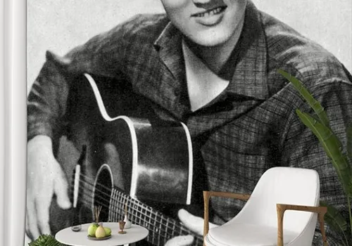 Foto tapeta Elvis Prisli 2 - Tapete za zid Muzika