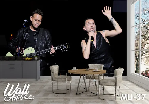 Foto tapeta Depeche Mode - Tapete za zid Muzika