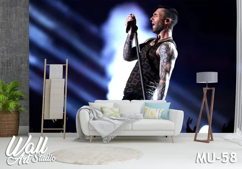 Foto tapeta frontmen - Tapete za zid Muzika