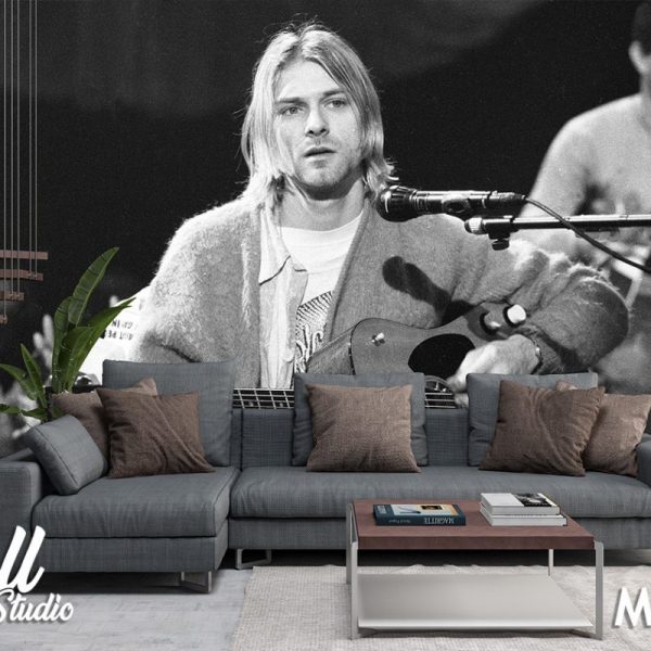 Foto tapeta Kurt Cobain - Tapete za zid Muzika