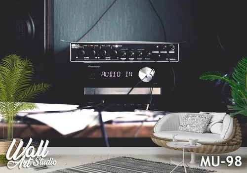 Foto tapeta audio uređaj - Tapete za zid Muzika