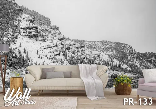 Foto tapeta planina zimi - Tapete za zid Priroda