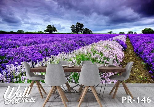 Foto tapeta purpurno cveće - Tapete za zid Priroda