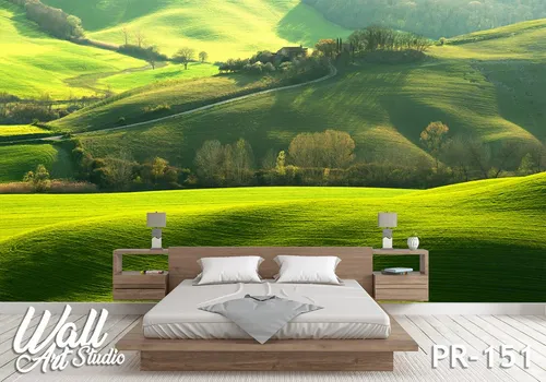 Foto tapeta seoski pejzaž 1 - Tapete za zid Priroda