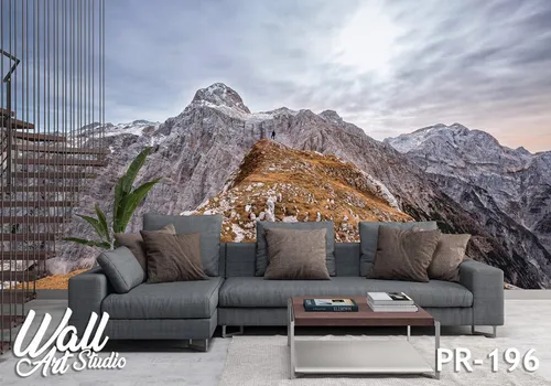 Foto tapeta planinski vrh - Tapete za zid Priroda