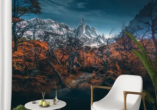 Foto tapeta planinski pejzaž 1 - Tapete za zid Priroda