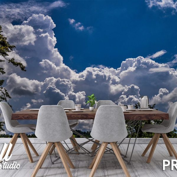 Foto tapeta oblaci - Tapete za zid Priroda