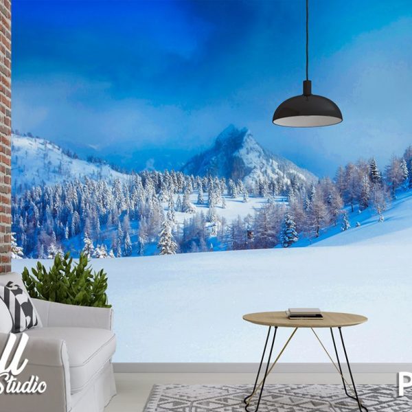 Foto tapeta zimska idila 5 - Tapete za zid Priroda