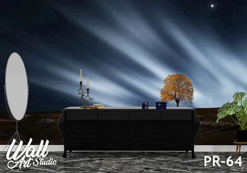 Foto tapeta polarna svetlost - Tapete za zid Priroda
