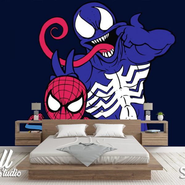 Foto tapeta Spiderman vs Venom - Tapete za zid Marvel