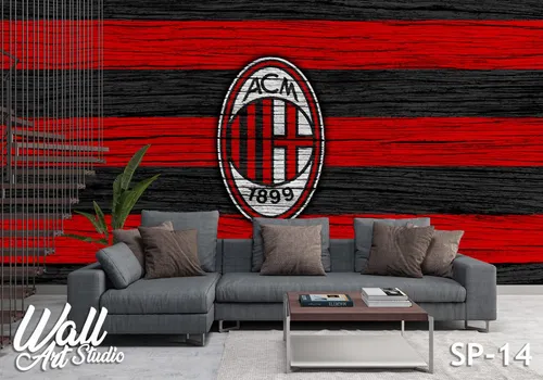 Foto tapeta AC Milan - Tapete za zid Sport