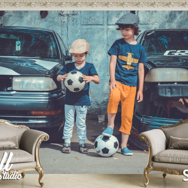 Foto tapeta mali fudbaleri - Tapete za zid Sport